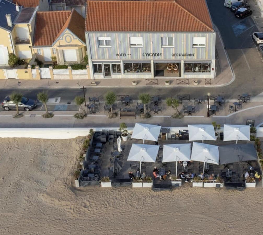 Acadie Saint Victor - Hotel Restaurant - Face Mer - Chatelaillon Plage Exteriér fotografie
